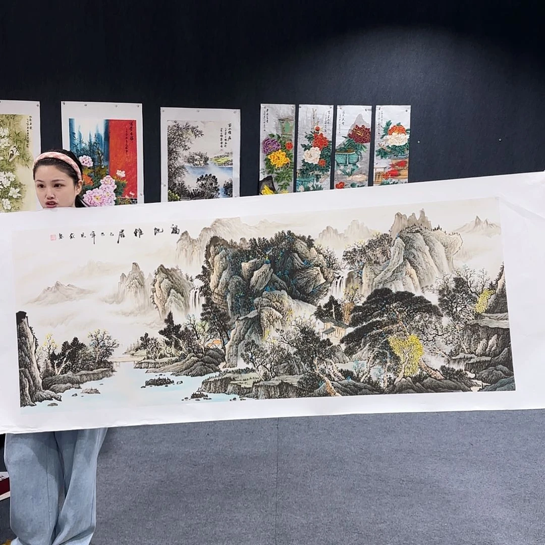 国画非常精美的一幅作品