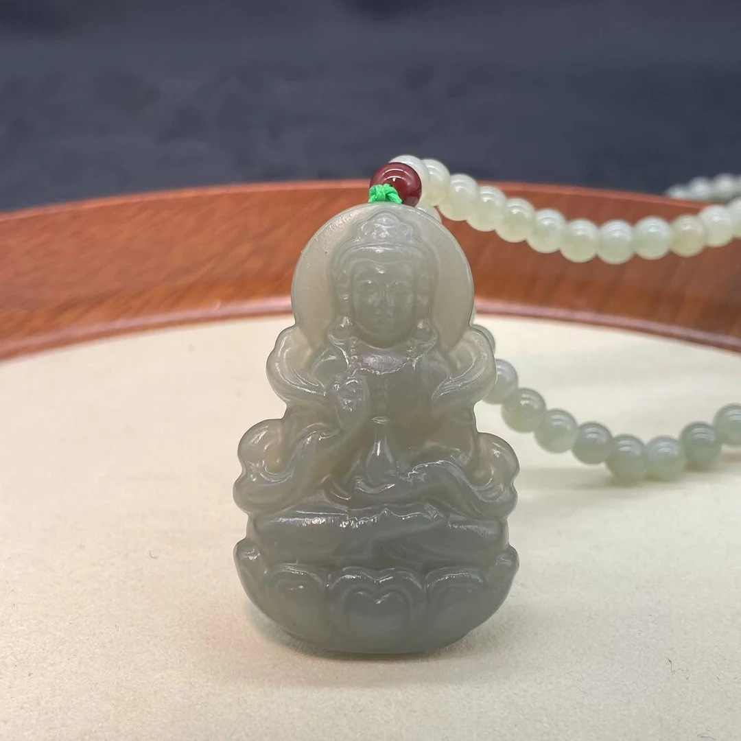 B436 和田玉吊坠 GZH937761536