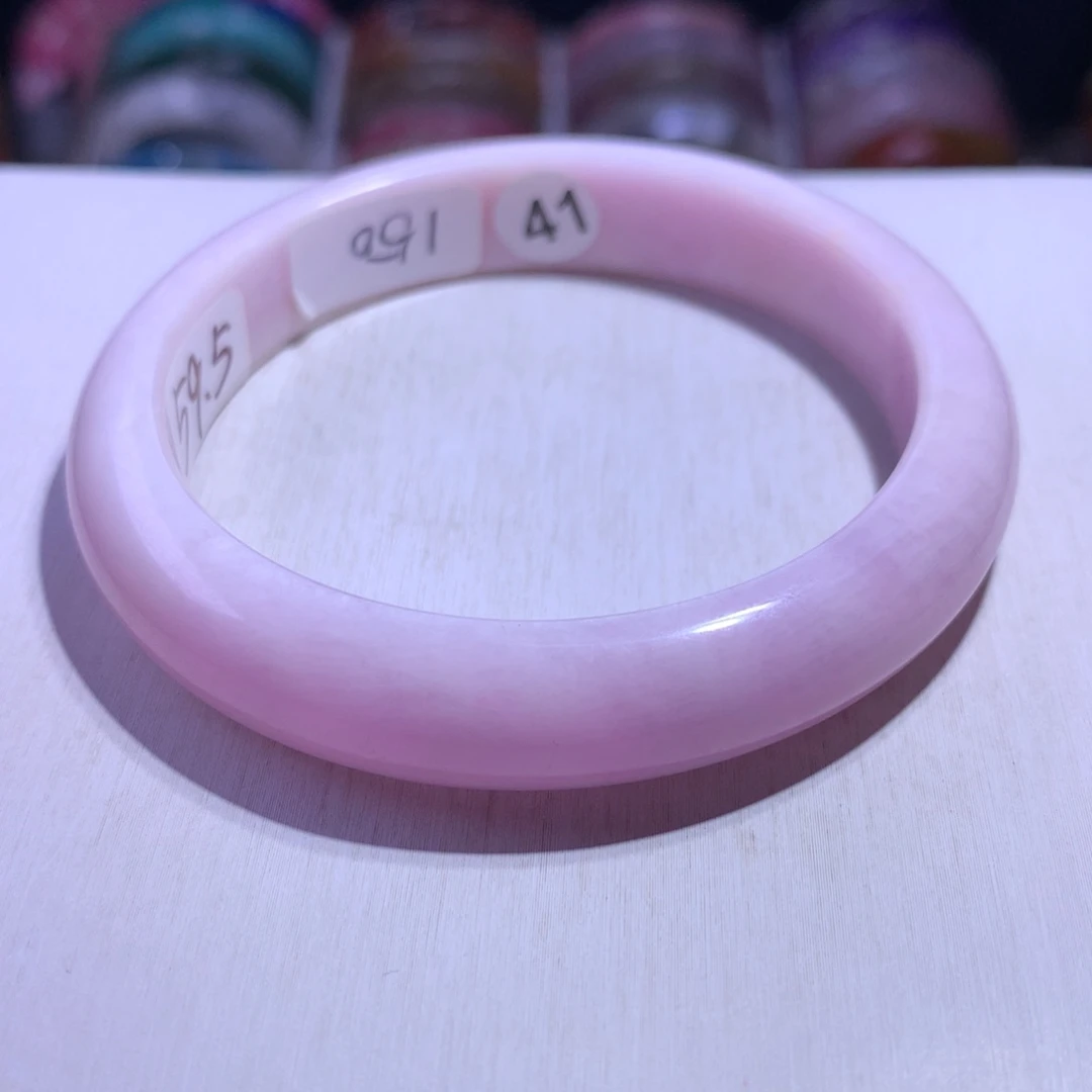 手镯水晶未镶嵌紫锂辉59.6圈41