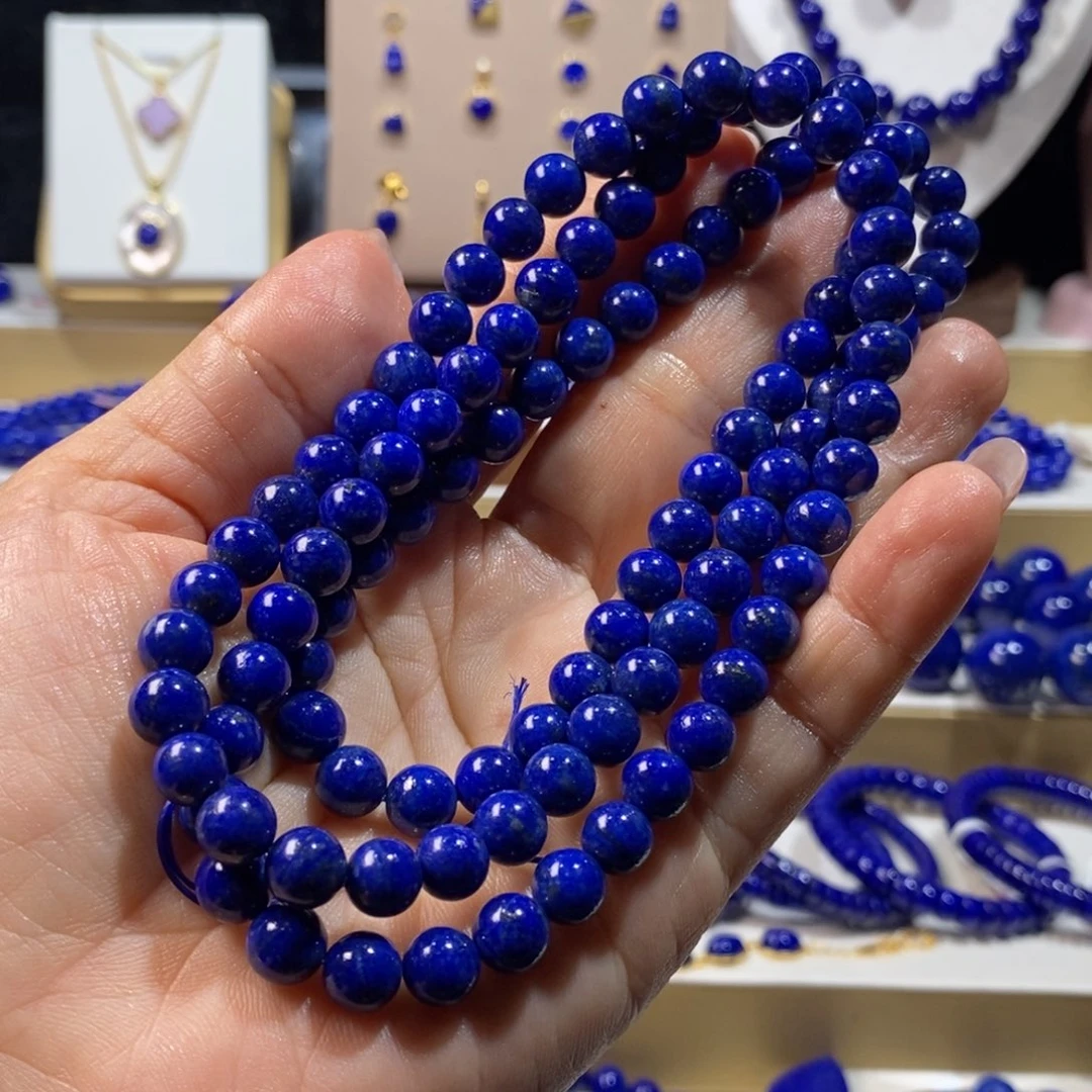 北***司青金石未镶嵌手串7+m108佛珠