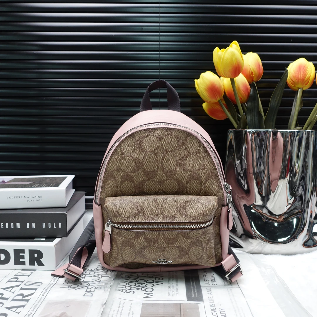 95新 COACH/蔻驰 双肩包/T10193030