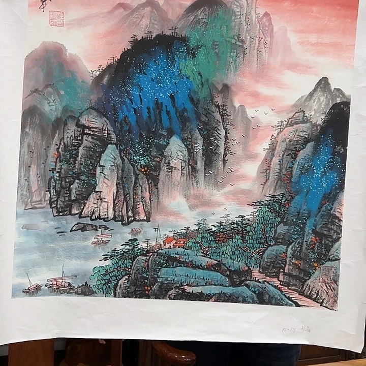 国画天*杜宝才去伪存真！