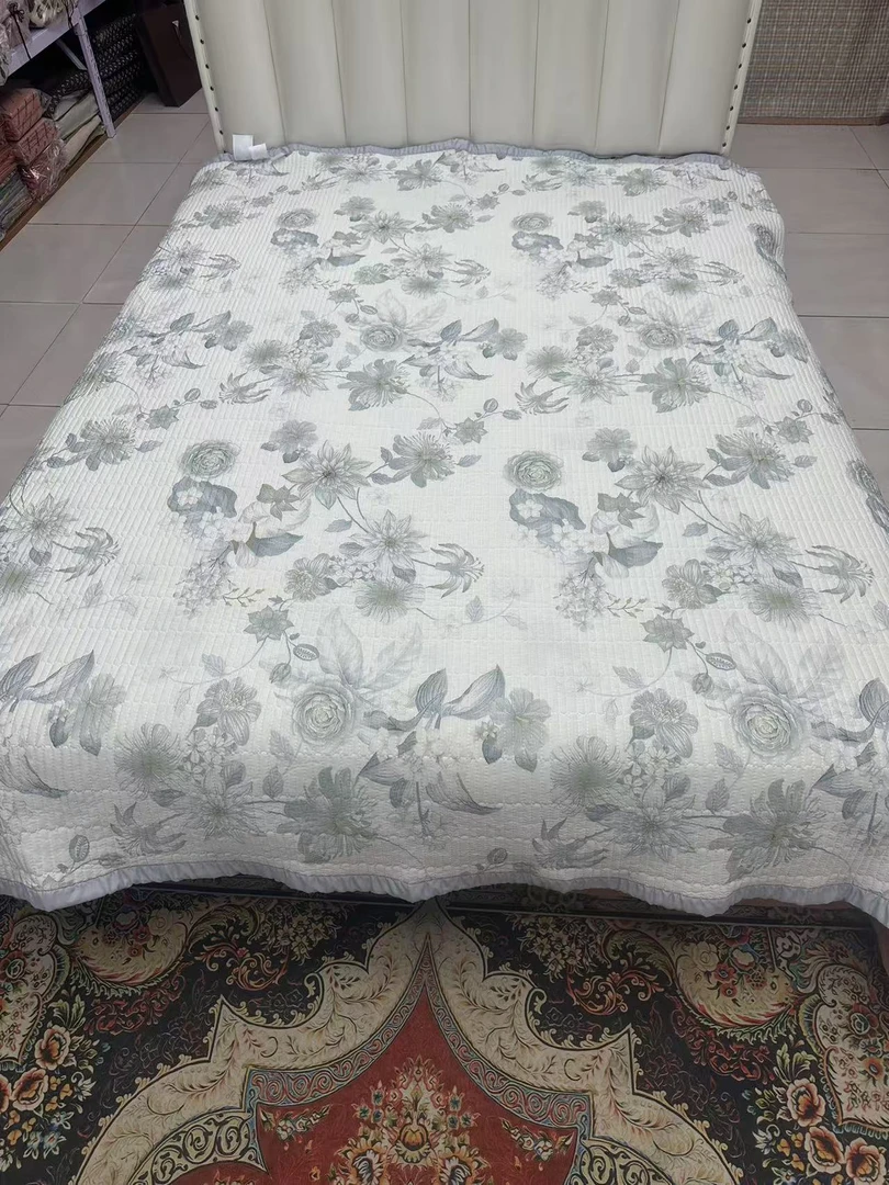 凉感丝凉席《月影玫瑰》2米✕2.3米