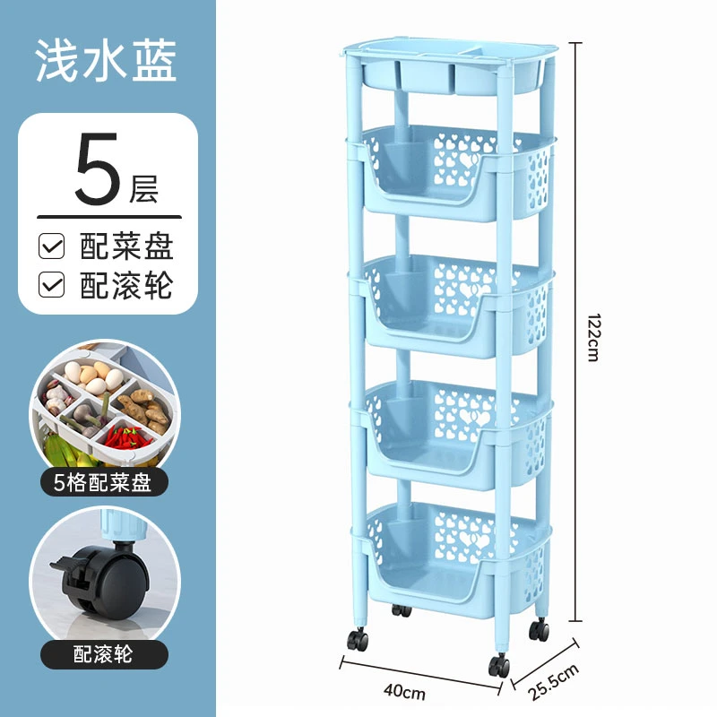 965五层分格款爱心置物架-1