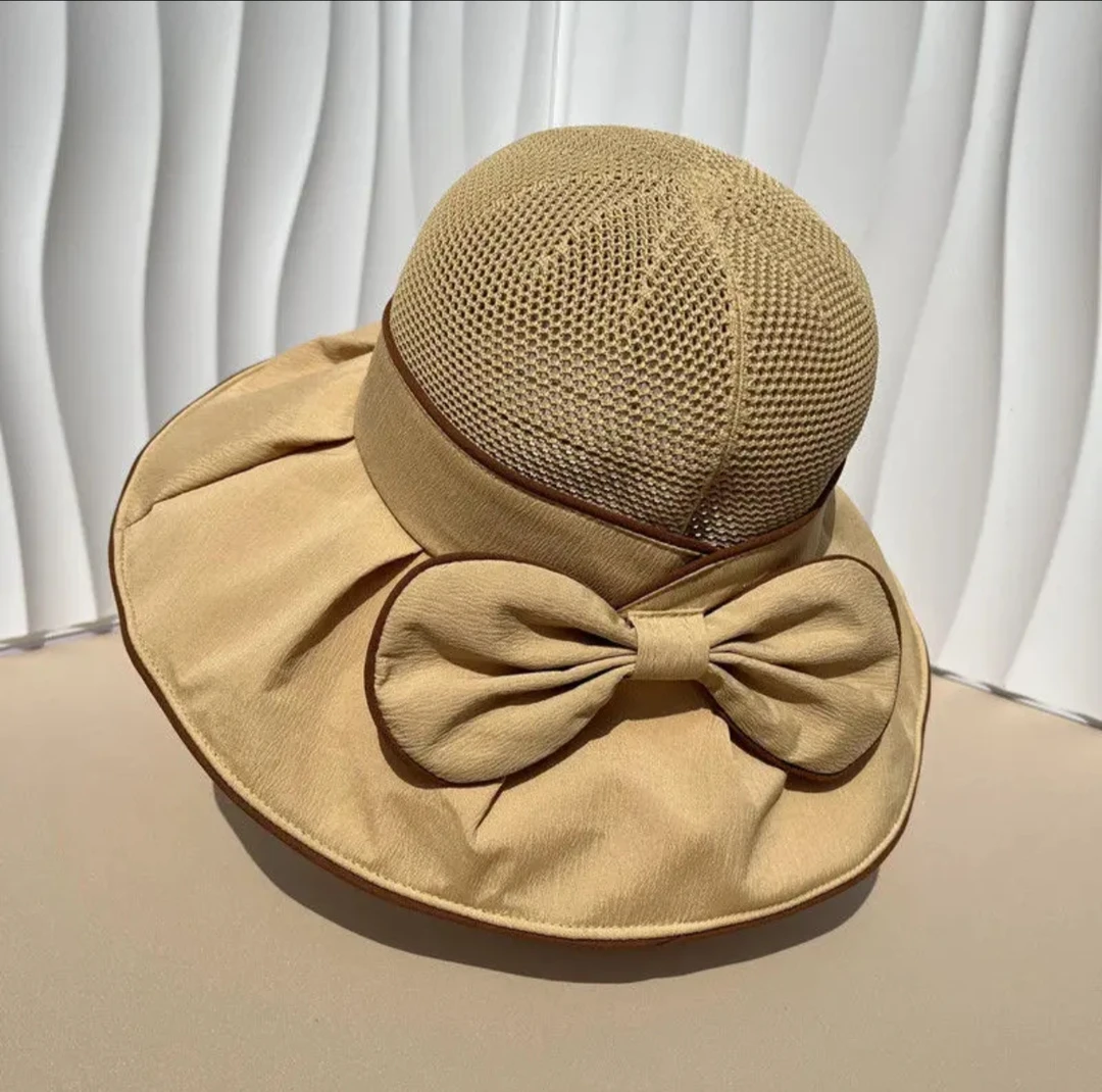 遮阳帽防紫外线韩版渔夫帽沙滩帽凉帽帽子大帽檐鸭舌帽棒球帽女款