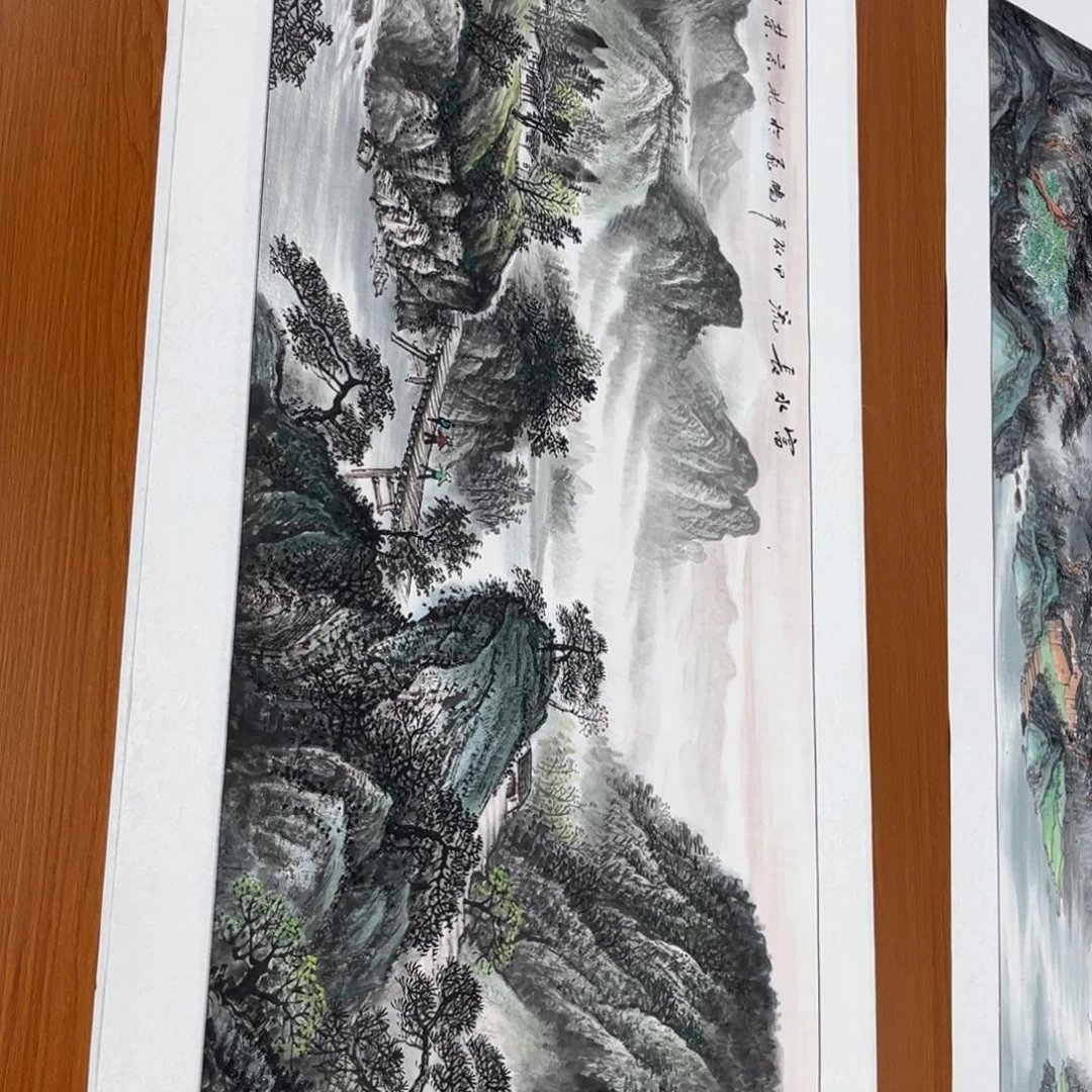 小六尺作品富水长流