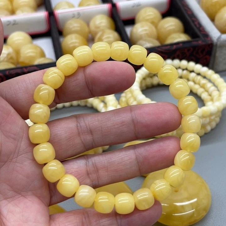 琥珀未镶嵌裸石蜜蜡