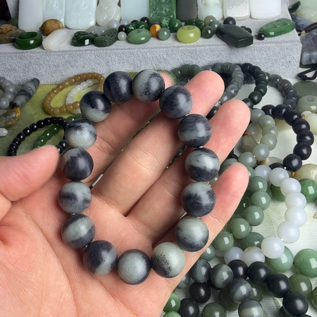 手串未镶嵌和田玉（子料）