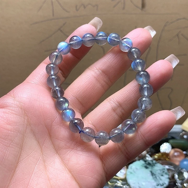 水晶水晶手链未镶嵌宝*