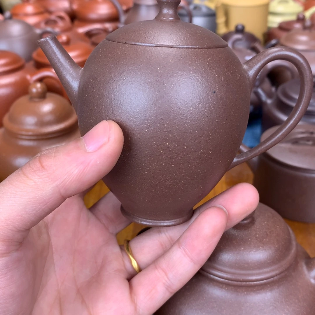 紫砂茶杯奋*呢原矿紫砂