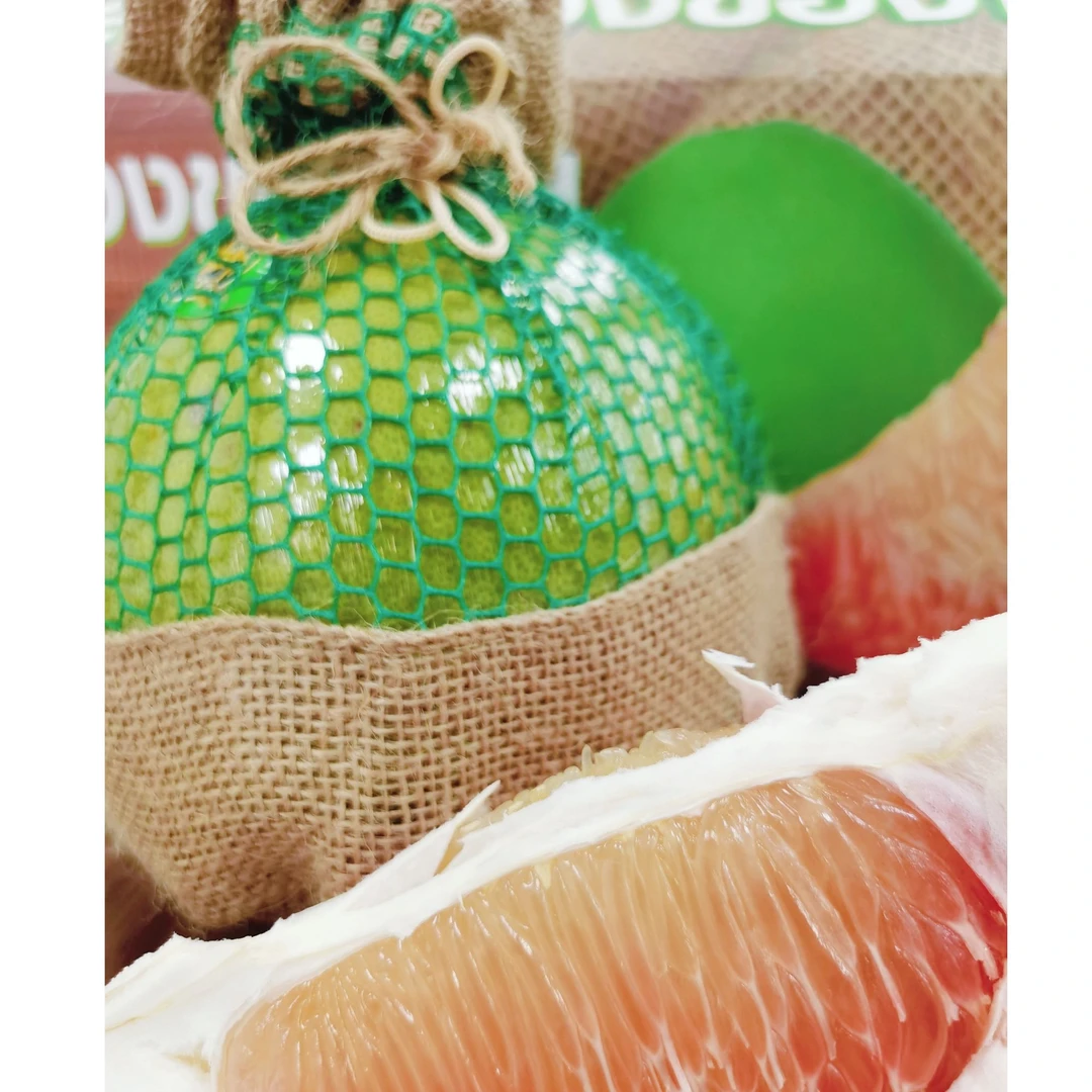 老挝原箱单粒进口翡翠柚 超大果