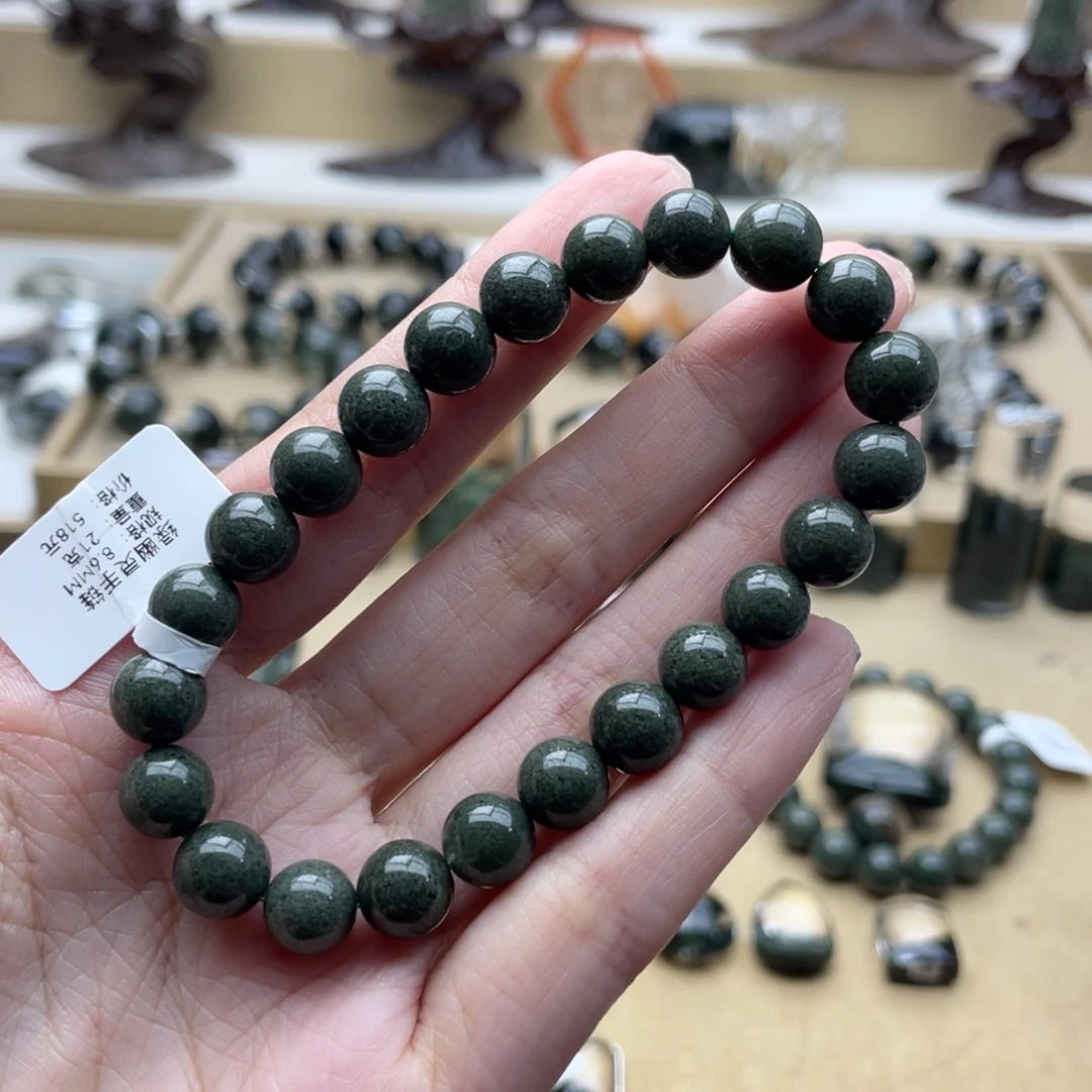 未镶嵌手串水晶绿幽灵手串