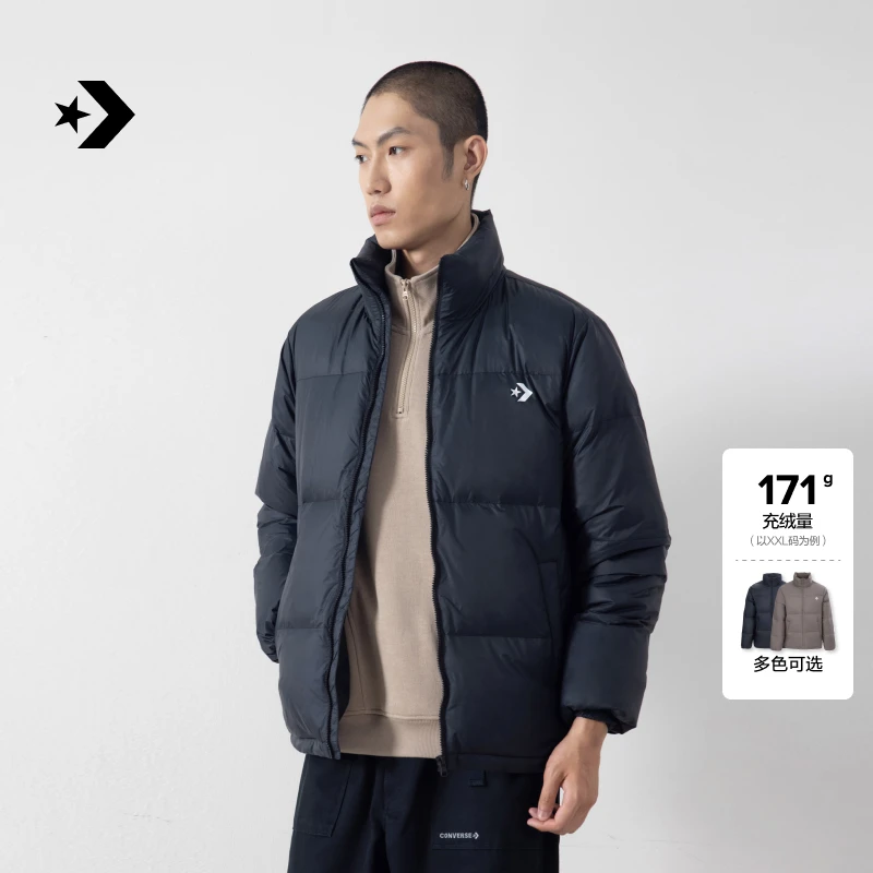 【秋冬新品】匡威男女鸭绒保暖羽绒服外套CONVERSE UCJ656