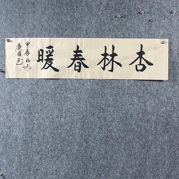 书法党老师四平杏林春暖