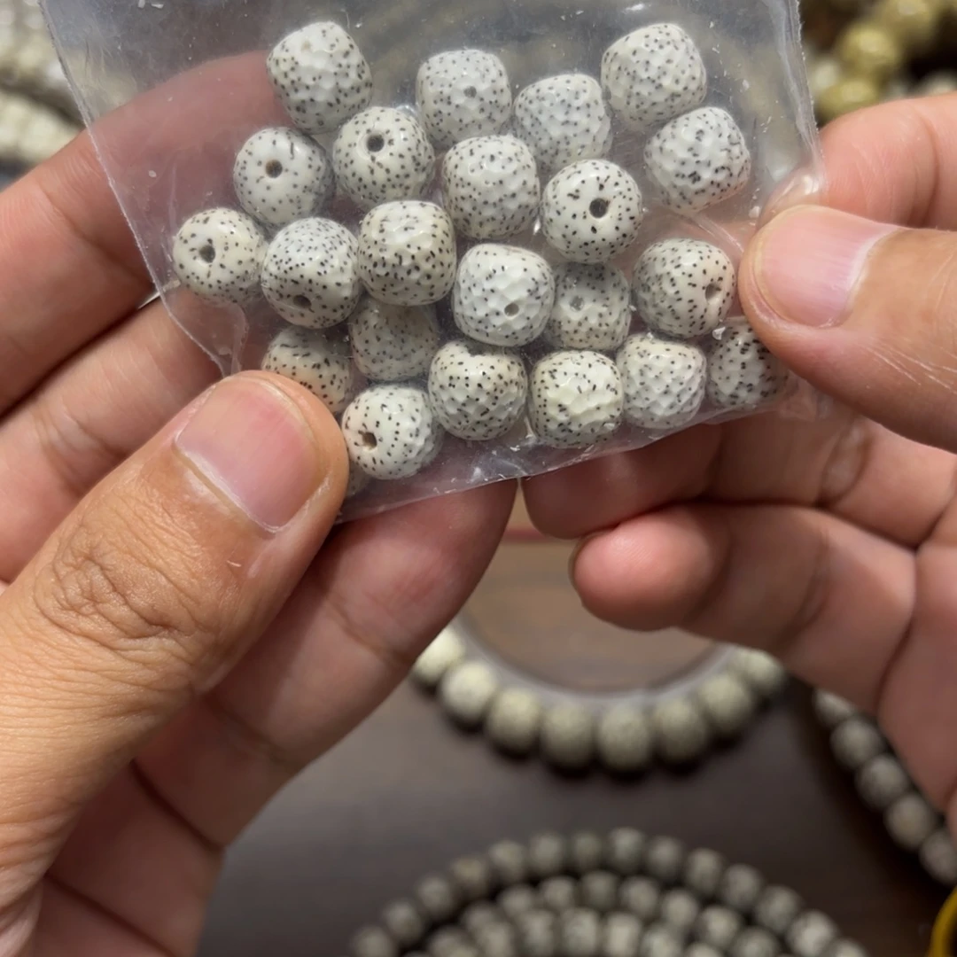 星月菩提手串星月原生态10龙鳞