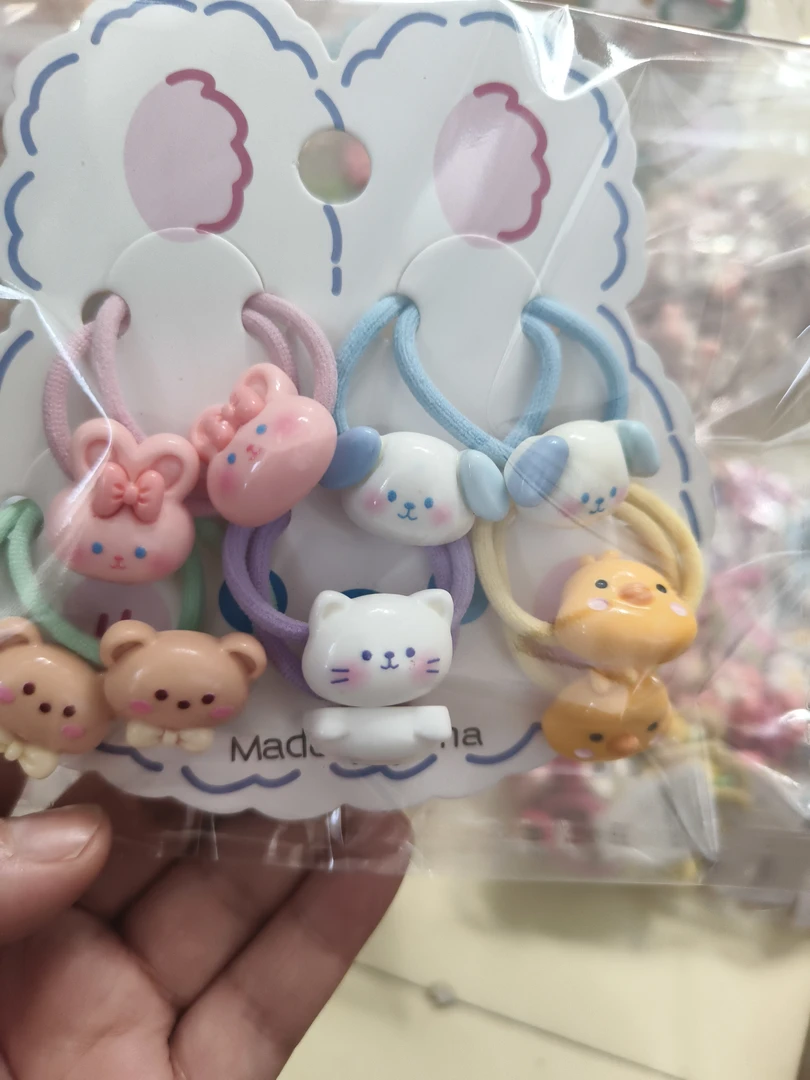 宝宝发饰小女孩皮筋头绳不伤发可爱卡通发圈头饰