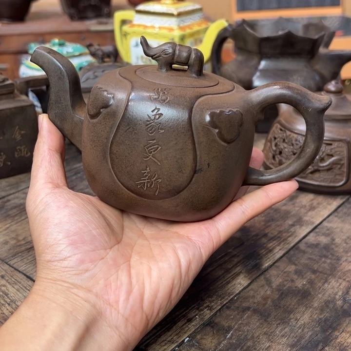 茶壶紫砂紫砂壶作品