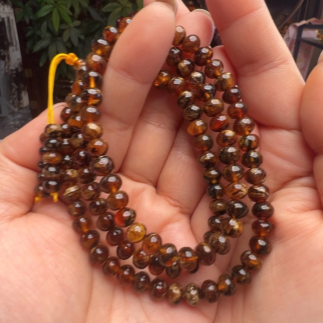 琥珀未镶嵌裸石抚顺琥珀20357六