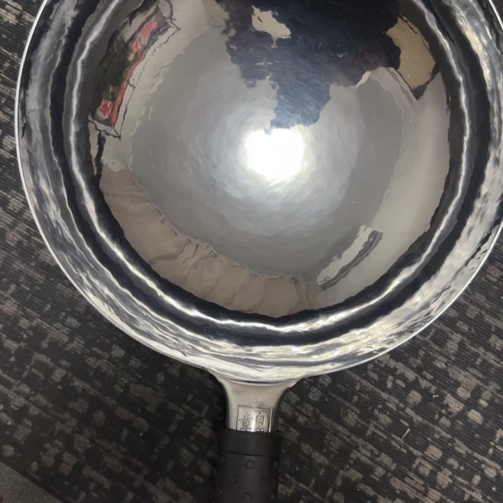 风***由熟铁手工锻打铁锅32