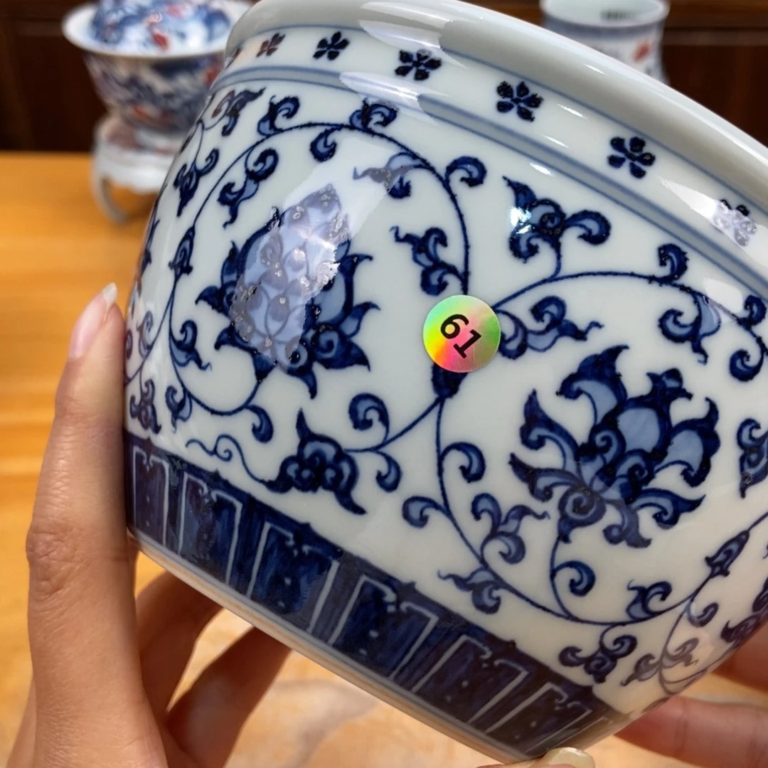 手绘现代茶具非古董