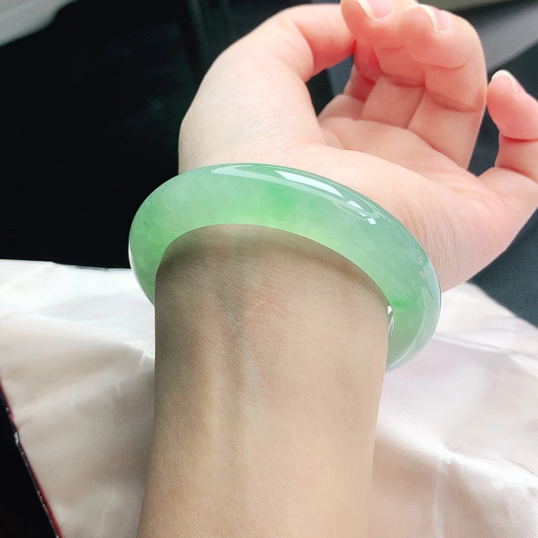【闪购商品】未镶嵌手镯翡翠缅甸天然a货翡翠