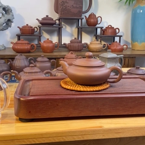 琉璃手工艺品紫砂壶