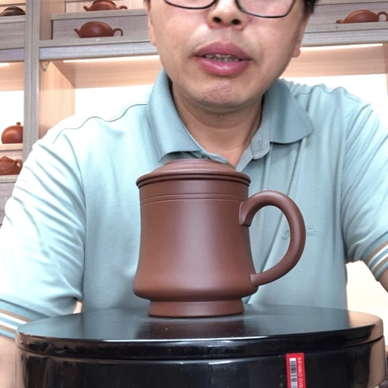 茶杯紫泥微瑕容量450
