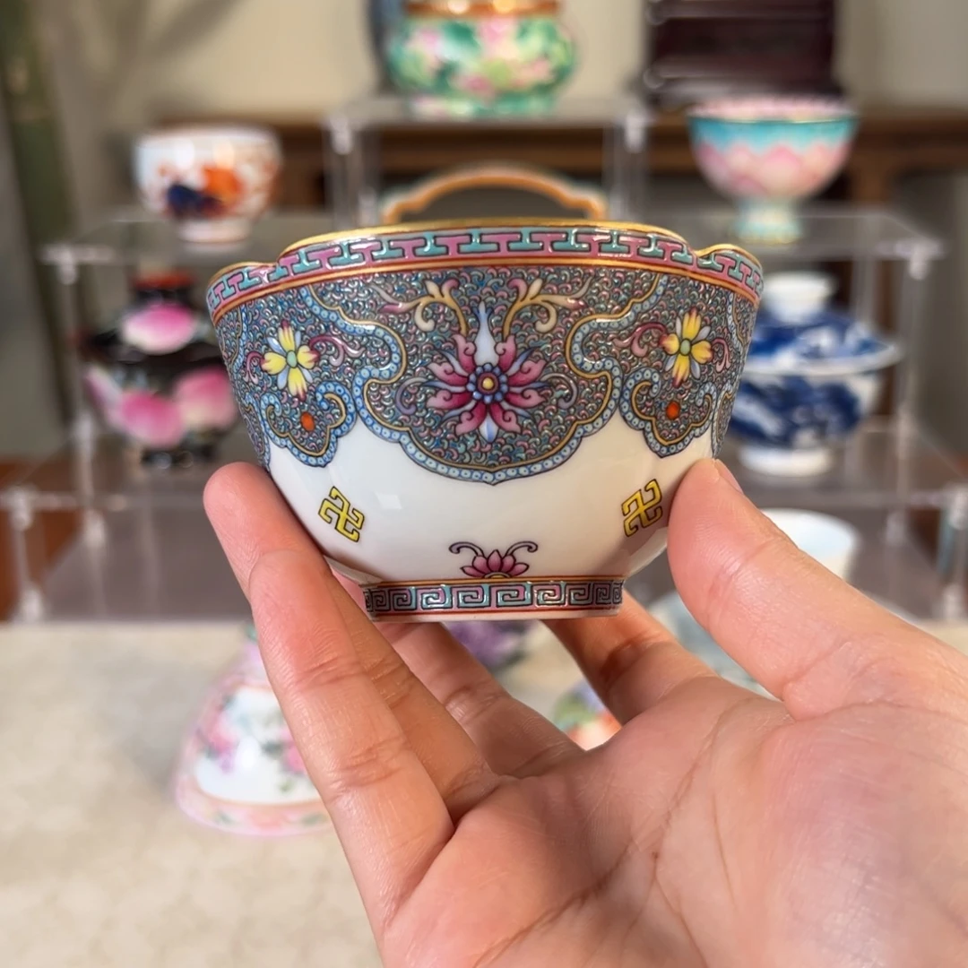 纯手工手绘 高端茶器