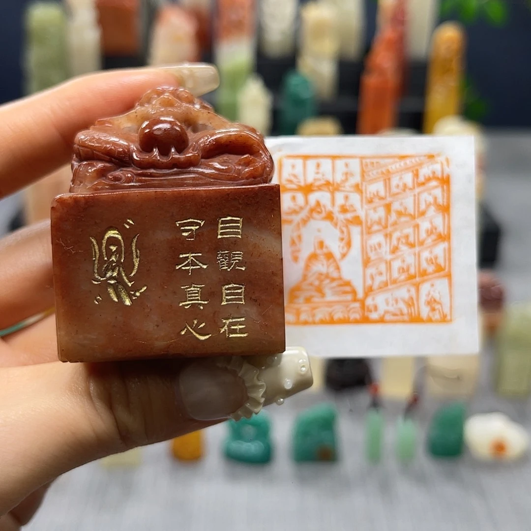 巴林石印石包邮包刻6292