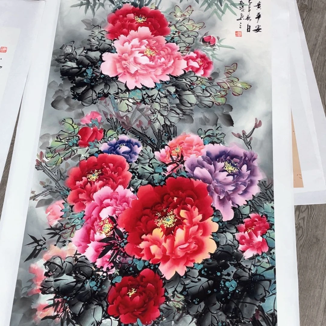 国画刘亦凌老师作品欣赏