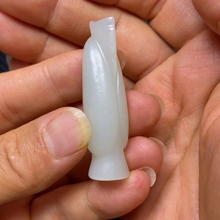 和田玉未镶嵌颈饰雄*