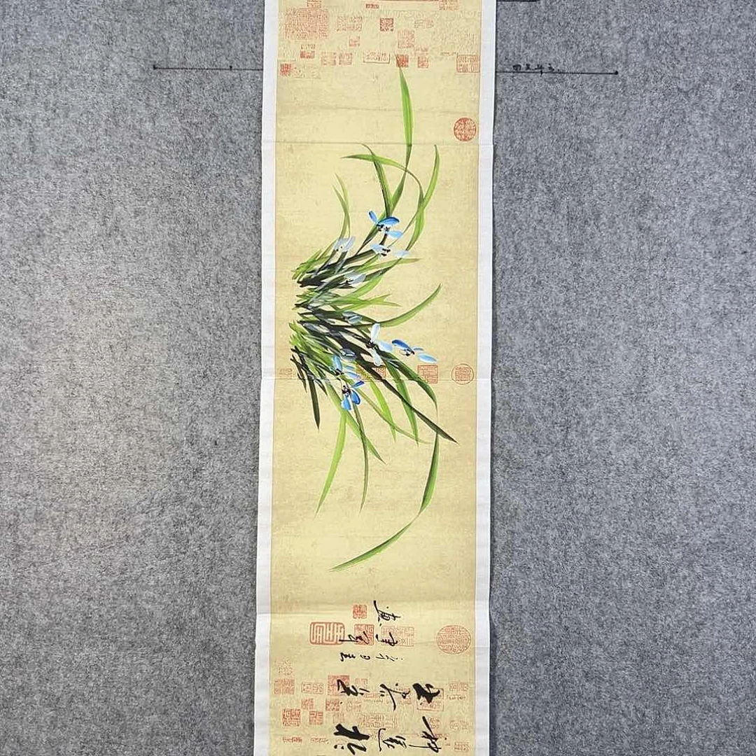 国画213 牡丹等植物生长于这里生长