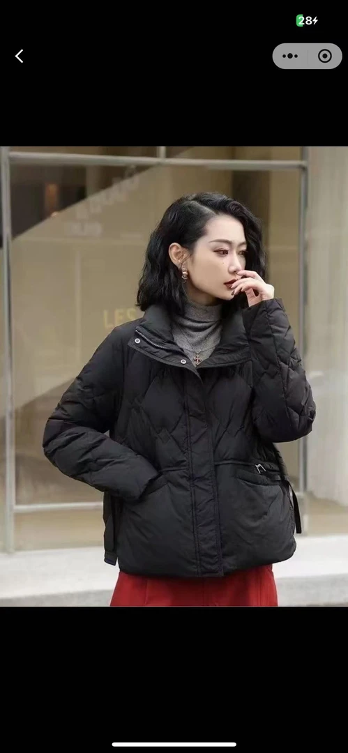 冬季新款立领时尚羽绒外套9199