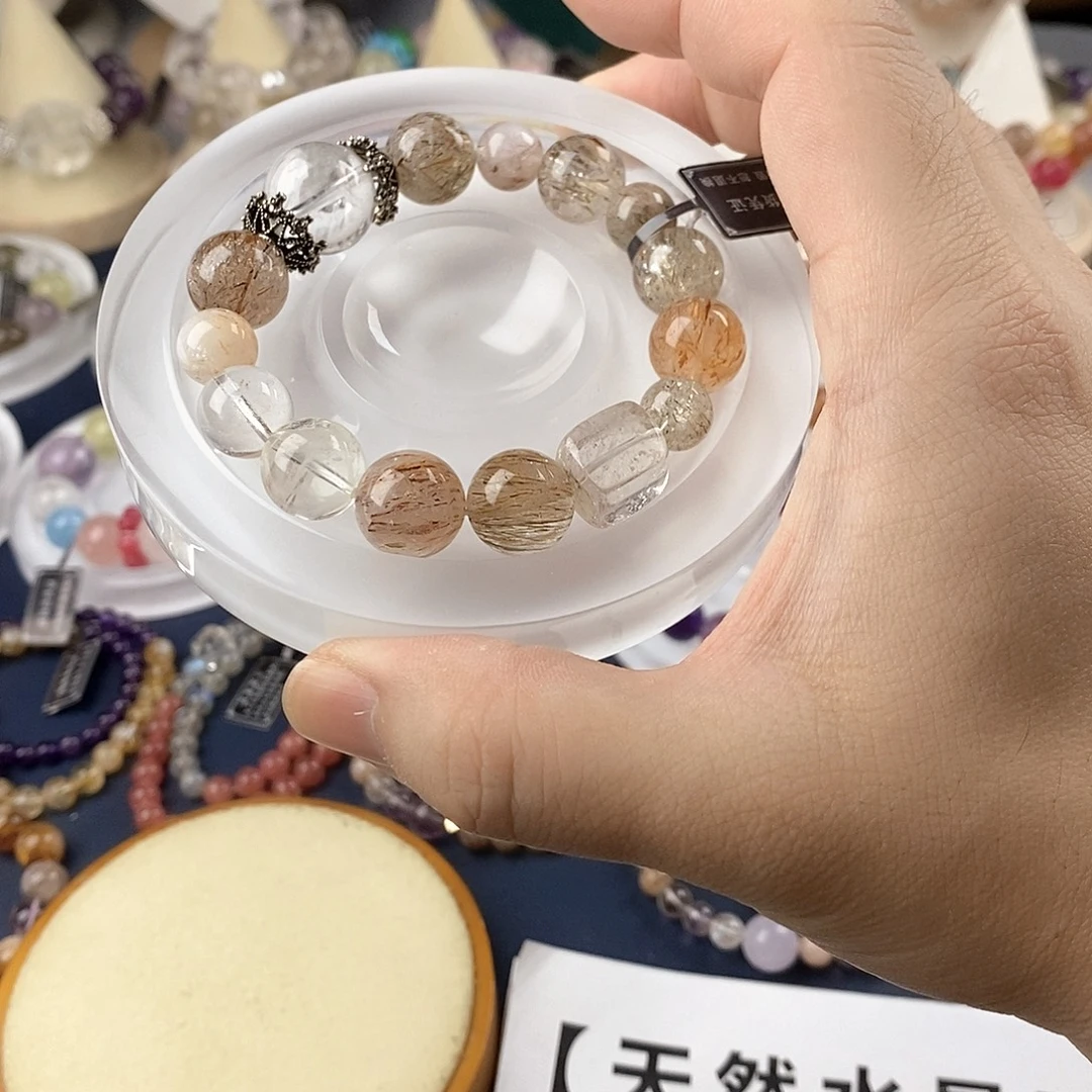 银S925镶嵌手链水晶