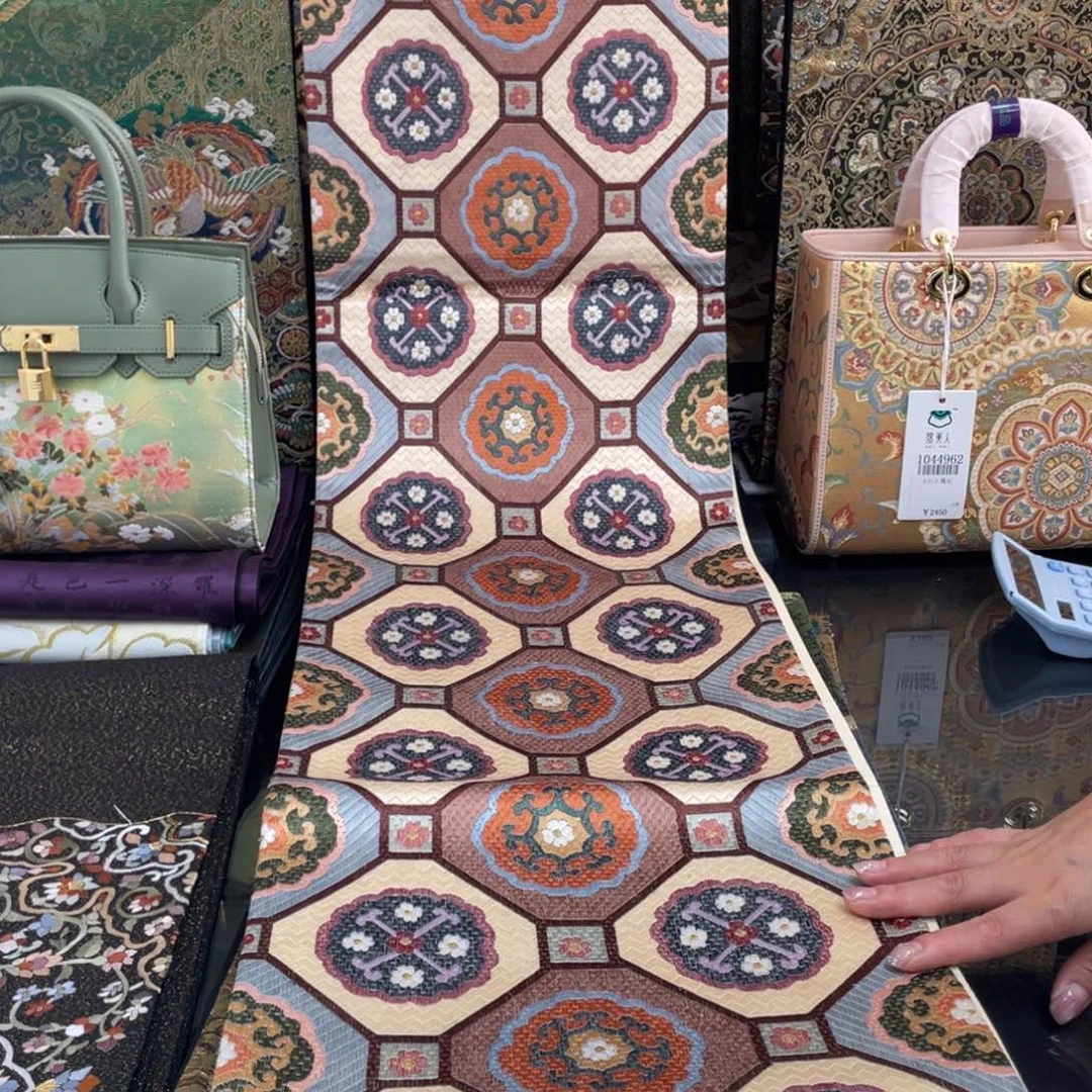 织绣唐锦桑蚕丝正绢面料