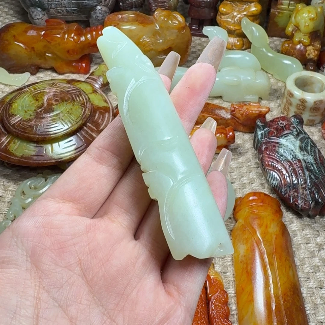 白玉菩提吊坠挂件