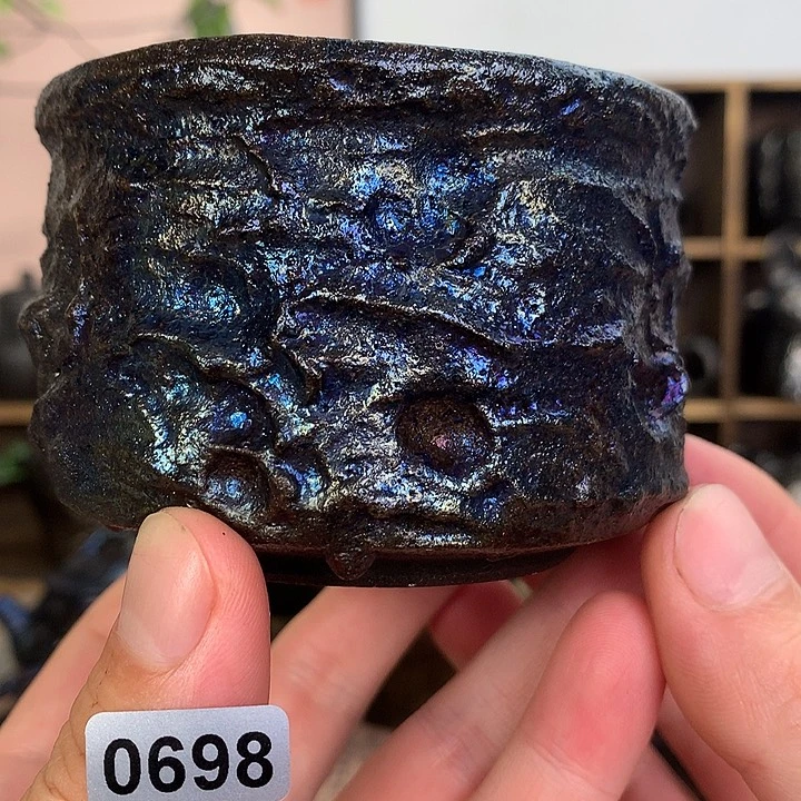 荥经黑砂馒头窑大容量主人杯