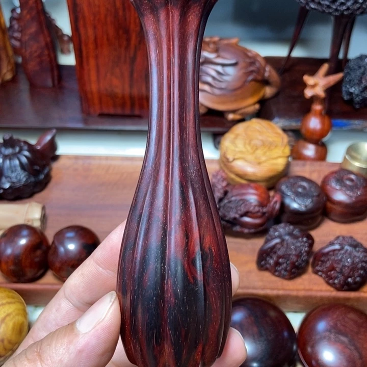 檀香紫檀（小叶紫檀）香道瓶花插