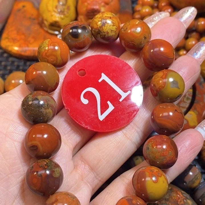 玛瑙/玉髓手链未镶嵌五*