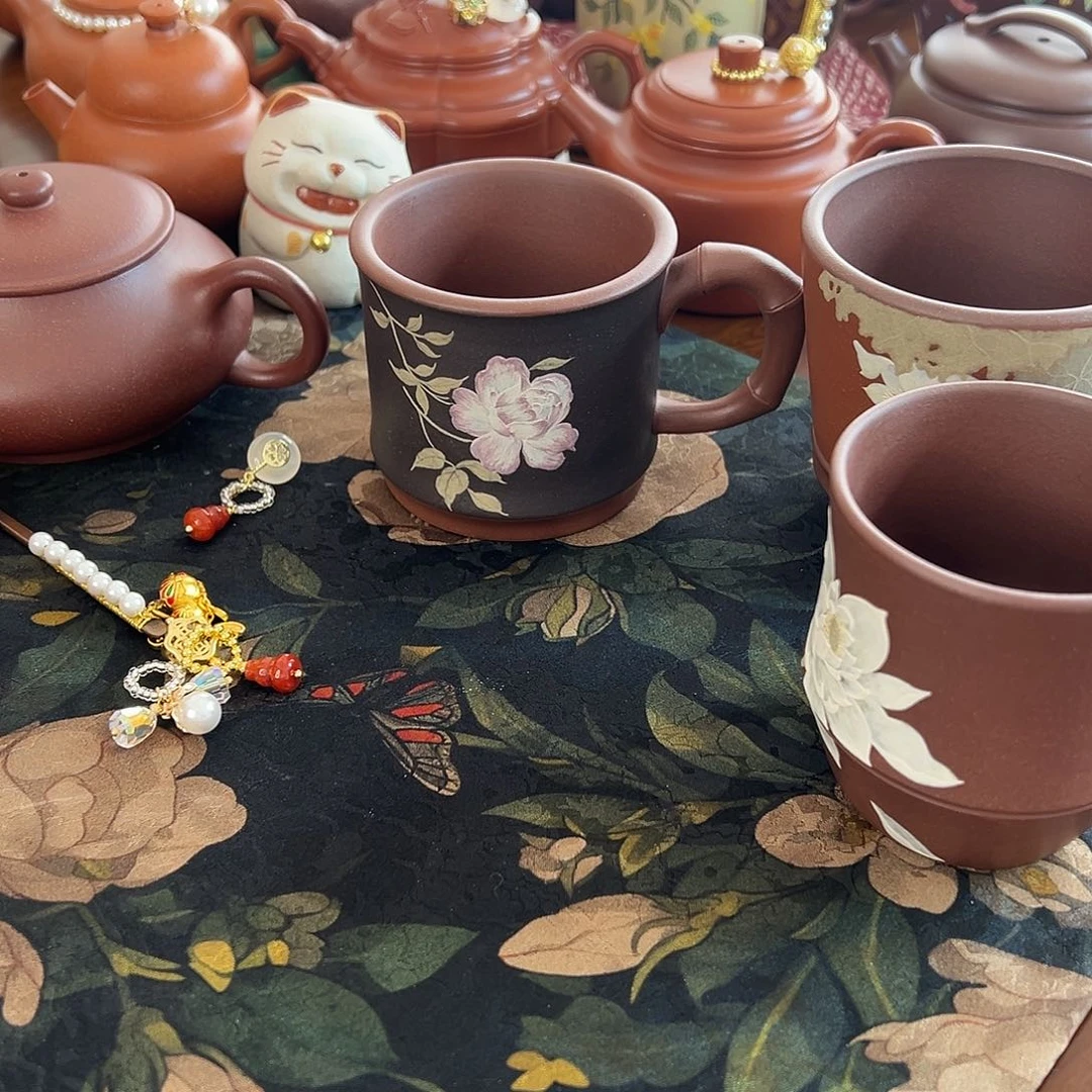 紫砂茶壶一****康紫砂杯子