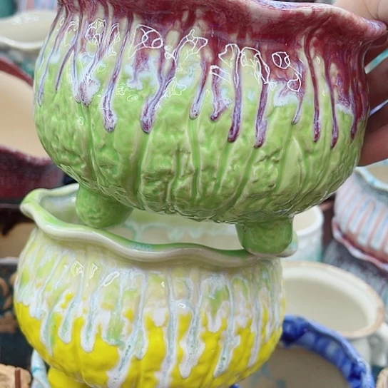 多肉绿植陶瓷花盆