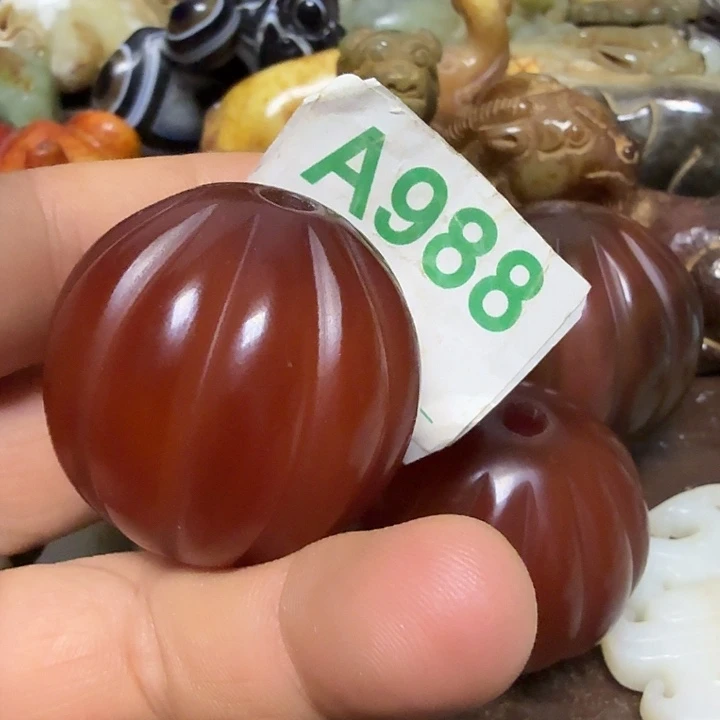 心***蕴玛瑙/玉髓未镶嵌颈饰