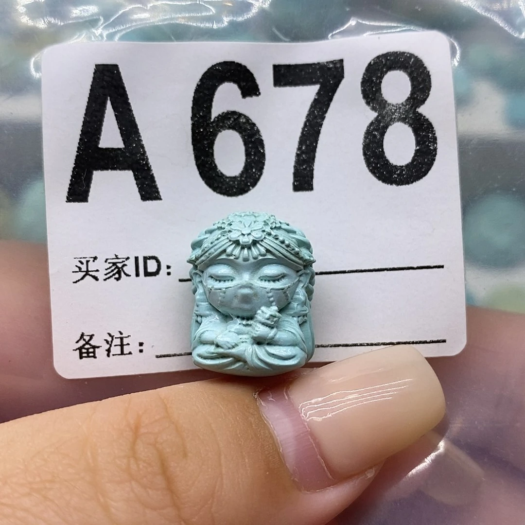 未镶嵌绿松石绿松石配饰定制