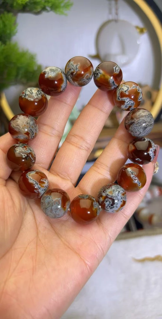 精品水草玛瑙手串