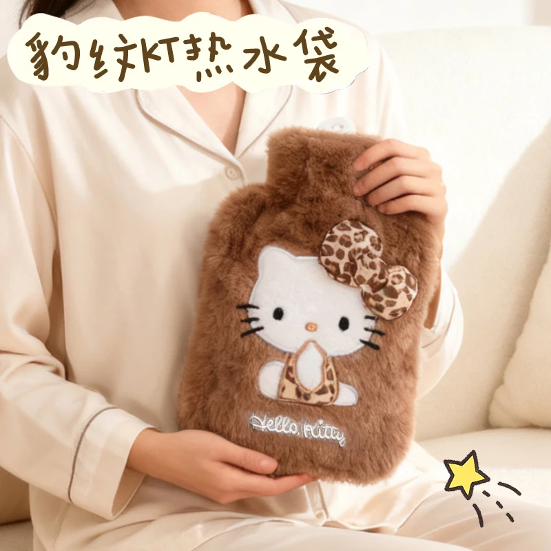 注水式热水袋500/1000ml可爱加厚灌水防爆女生热敷肚子暖手水袋J