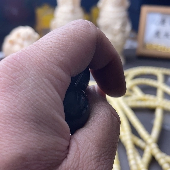 塑料西西卡2.5黑色圆珠