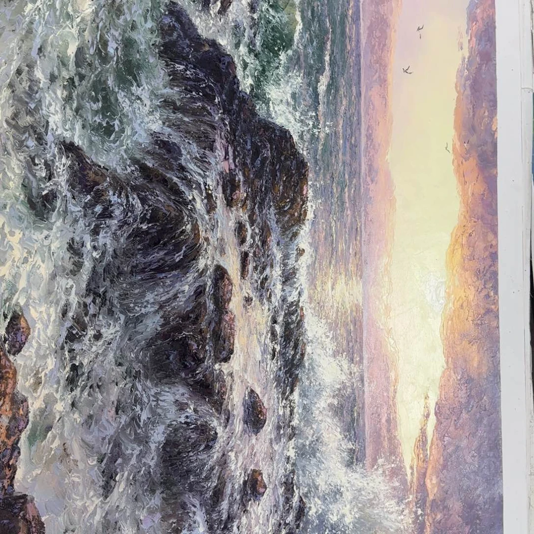 油画加油加油努力加油加油