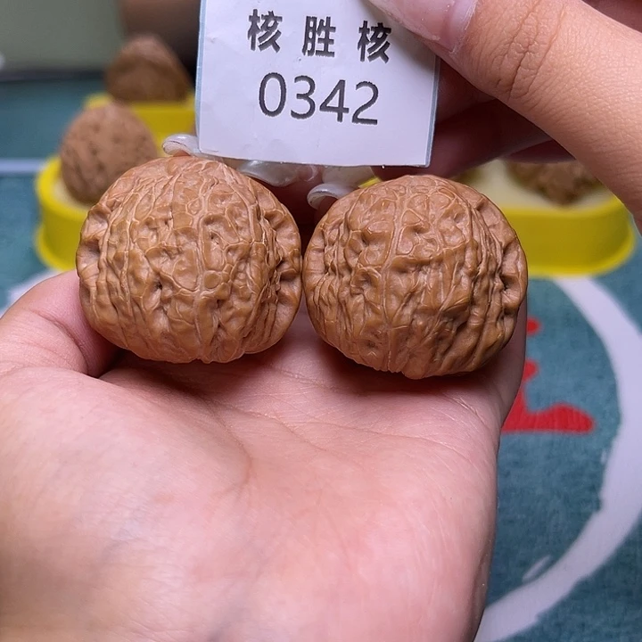 文玩核桃把件南瓜墩38.0342