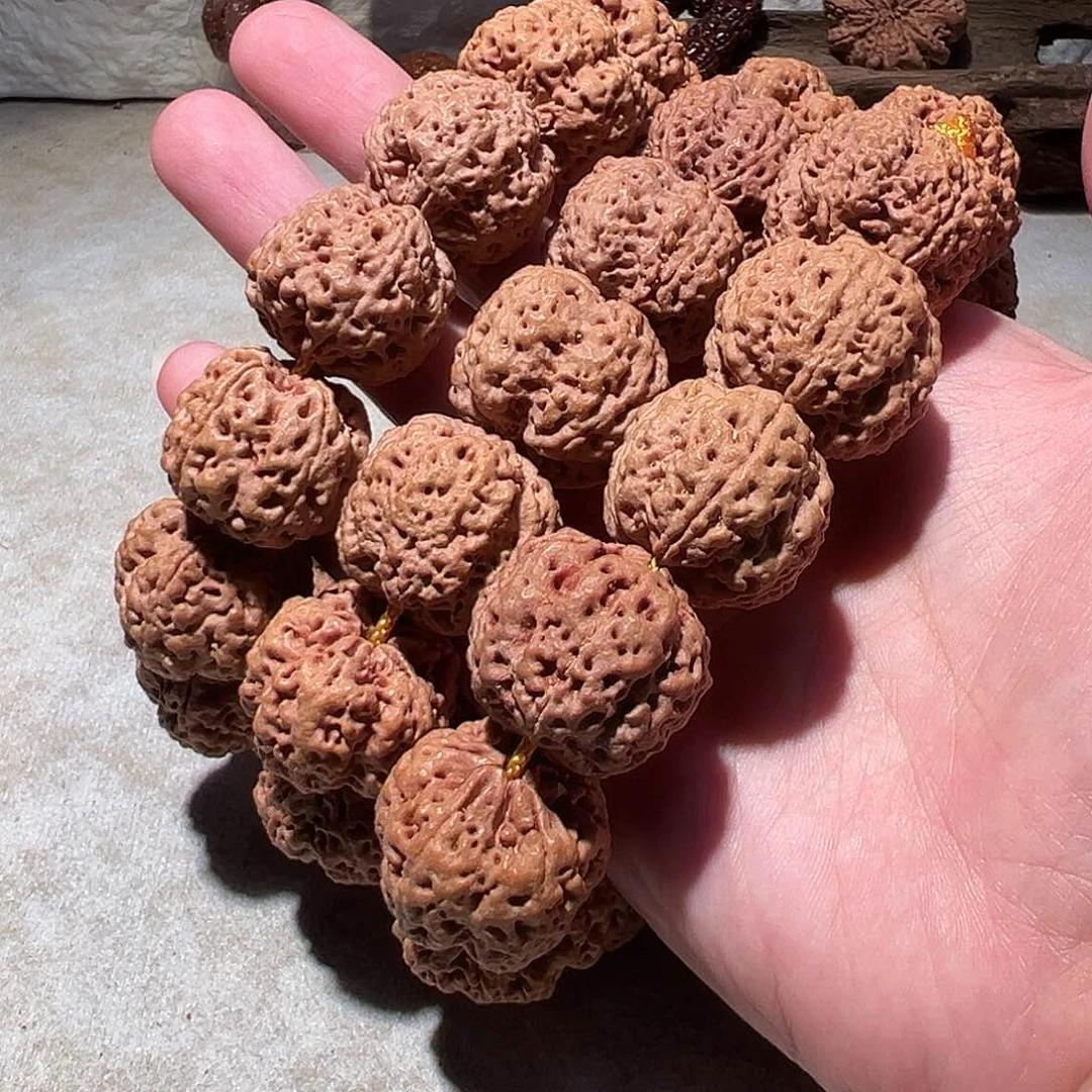 金刚菩提手串24尺寸左右粗肉蜂窝福利