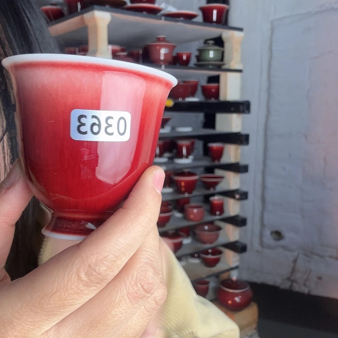 瓷片景德镇郎红陶瓷